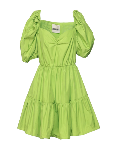 Shop Aniye By Woman Mini Dress Acid Green Size 10 Polyester