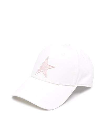 Shop Golden Goose Star Baseball Hat Demos In Pink & Purple