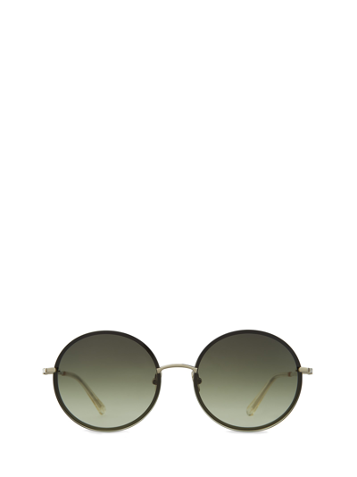 Shop Mr Leight 1967 Sl Artist Crystal / Meadow Gradient + Bay Blue + Sunflow Sunglasses