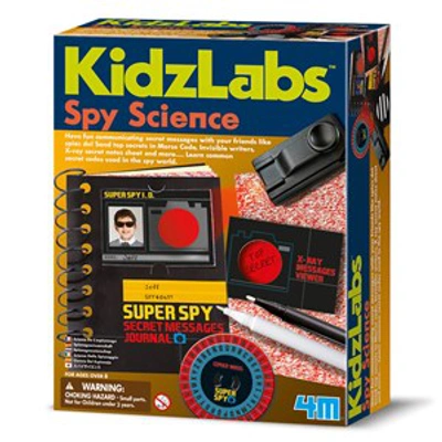 Shop 4m Kidzlabs Spy Science Spy Kit In Multi Color
