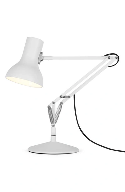 Shop Anglepoise Type 75 Mini Desk Lamp In Alpine White