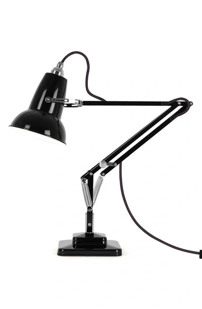 Shop Anglepoise Original 1227 Mini Desk Lamp In Jet Black