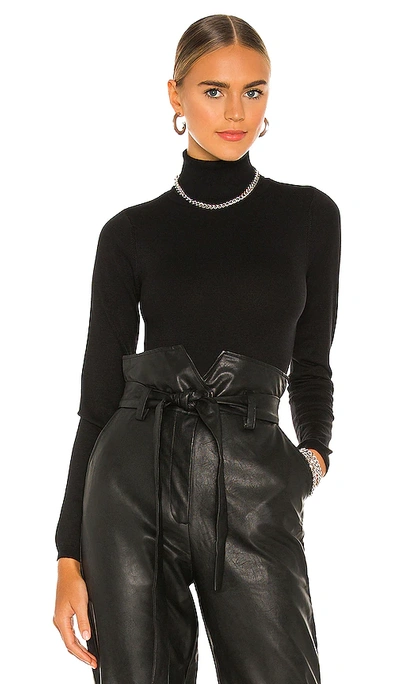 Shop Bardot Katja Roll Neck Knit Bodysuit In Black