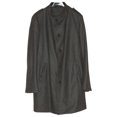 Pre-owned Drykorn Wool Coat In Grey