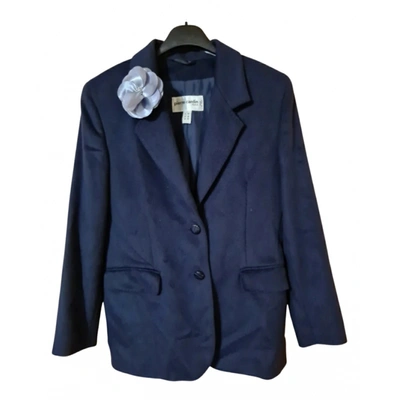 Pre-owned Pierre Cardin Wool Blazer In Blue