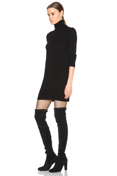 Shop Equipment Cashmere Oscar Knit Dress In Black