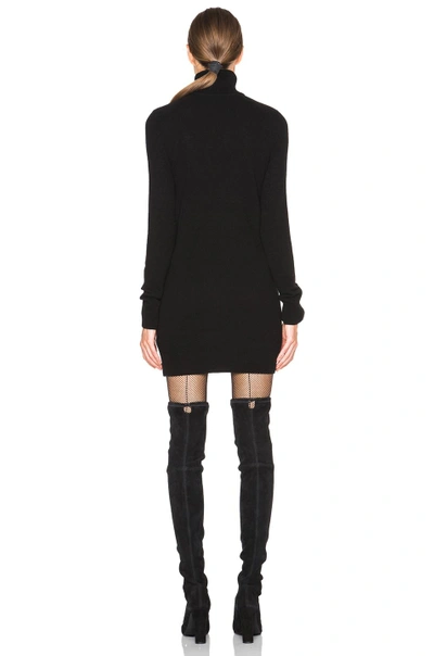 Shop Equipment Cashmere Oscar Knit Dress In Black
