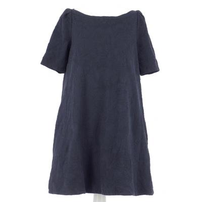 Pre-owned Comptoir Des Cotonniers Dress In Navy