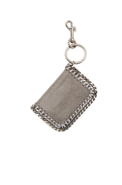 Shop Stella Mccartney Falabella Keychain In Light Grey