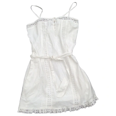 Pre-owned Jack Wills Mini Dress In White