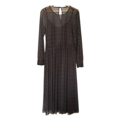 Pre-owned Bruuns Bazaar Mid-length Dress In Brown