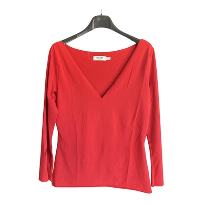 Pre-owned Moschino Cheap And Chic T-shirt In Red