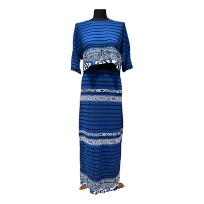 Pre-owned Emilio Pucci Skirt In Blue