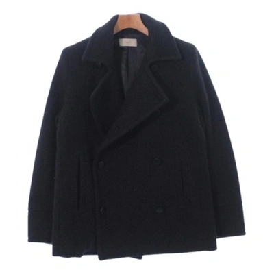 Pre-owned Maison Flaneur Peacoat In Black