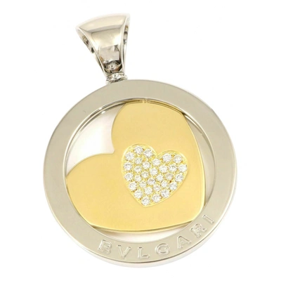 Pre-owned Bvlgari Pendant In Silver