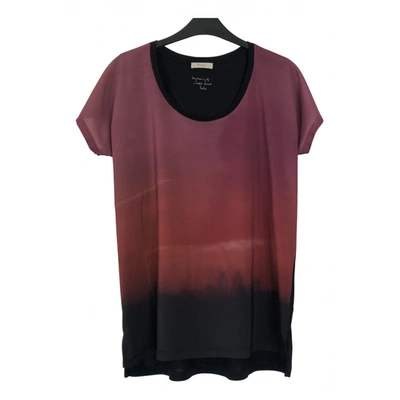 Pre-owned Paul Smith T-shirt In Burgundy
