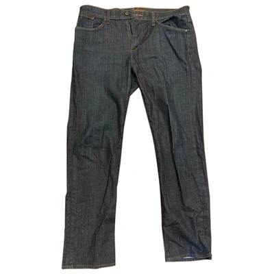 Pre-owned Joe's Straight Jeans In Blue