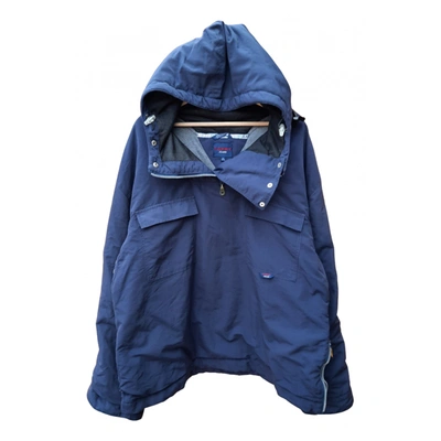 Pre-owned Tommy Hilfiger Parka In Blue