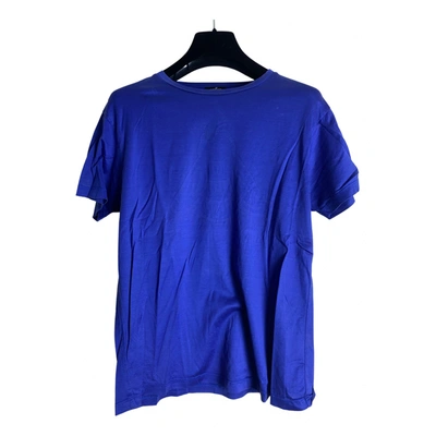 Pre-owned Hogan T-shirt In Blue