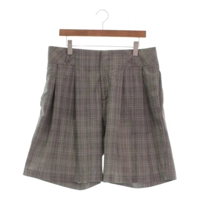 Pre-owned Maison Flaneur Shorts In Brown