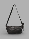 GUIDI GUIDI BLACK LEATHER SHOULDER BAG