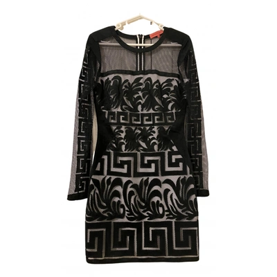 Pre-owned Manning Cartell Mini Dress In Black