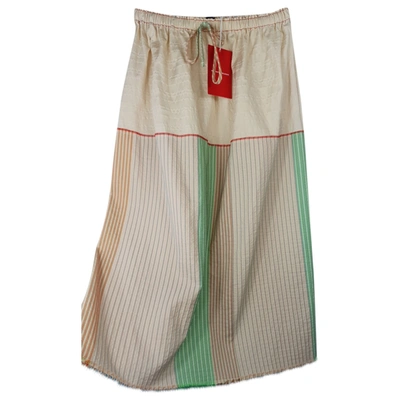 Pre-owned Roberto Musso Mid-length Skirt In Multicolour