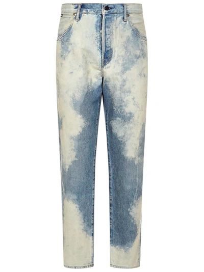 Shop Tom Ford Jeans Clear Blue