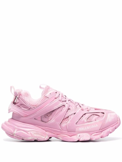 Shop Balenciaga Track Low-top Sneakers Pink