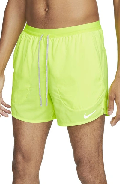 Nike Flex Stride Men's 5" Brief Running Shorts In Volt | ModeSens