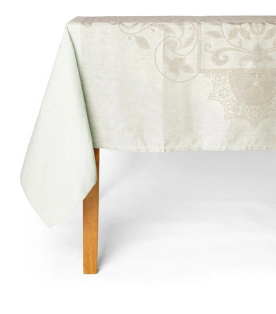 Shop Le Jacquard Français Venezia Table Cloth (175cm X 250cm) In Grey