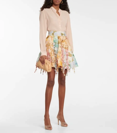 Gianvito Rossi Heeled Mule Elle 85 In Nude+nude