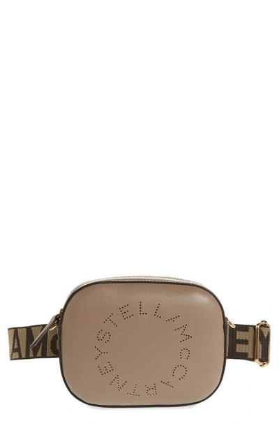 Shop Stella Mccartney Alter Faux Leather Belt Bag In Moss
