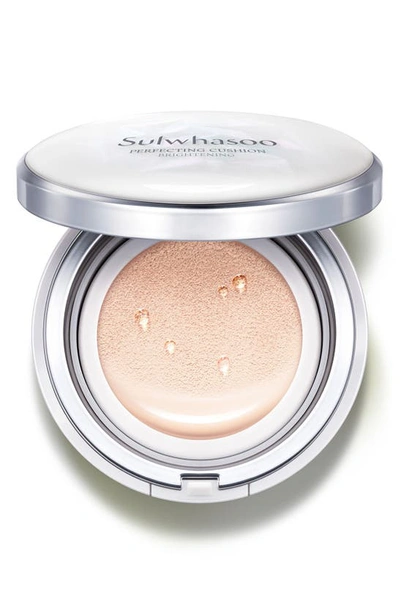 Shop Sulwhasoo Perfecting Cushion Brightening Foundation In 13 Light Pink