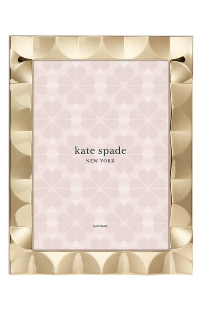 Shop Kate Spade South Street 8 X 10 Picture Frame In Gold