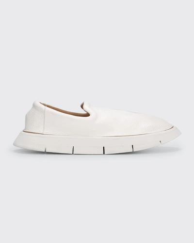 Shop Marsèll Slip-on Sneakers In Optical White