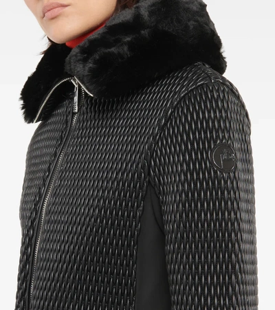 Shop Fusalp Montana Cuir Ski Jacket In Noir