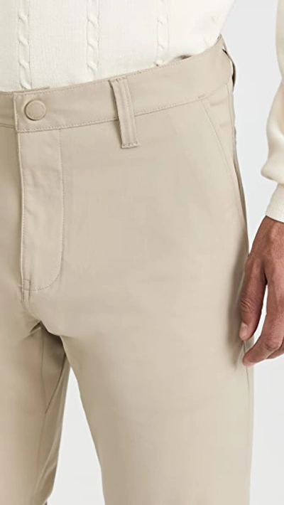 Rhone Commuter Straight Fit Pants In Khaki