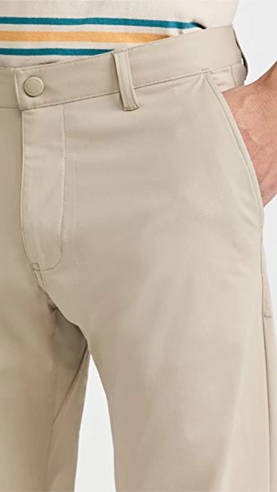 Rhone Commuter Straight Fit Pants In Khaki