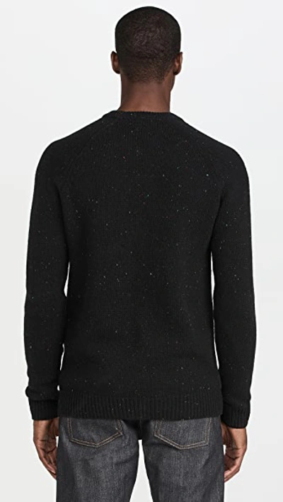 Shop Carhartt Anglistic Sweater Speckled Black