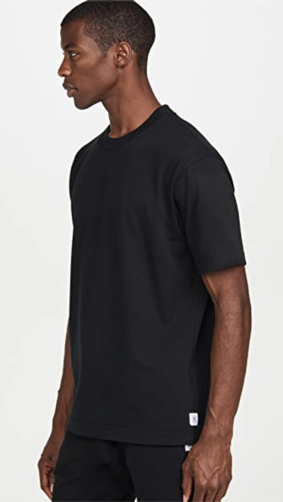 Shop Reigning Champ Midweight Jersey T-shirt Black