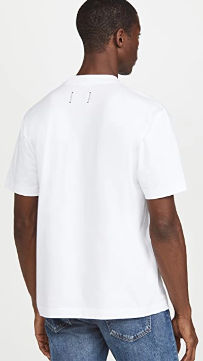 Shop Reigning Champ Midweight Jersey T-shirt White