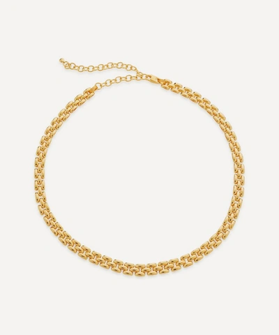 Monica Vinader X Doina 18ct Gold Plated Vermeil Silver Heirloom Chain Necklace In Gold
