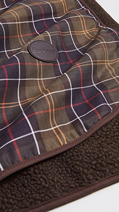 Shop Barbour Large Dog Blanket Classic Tartan/ Brown One Size