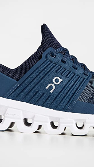On Cloudswift Mesh Running Trainers In Denim/midnight
