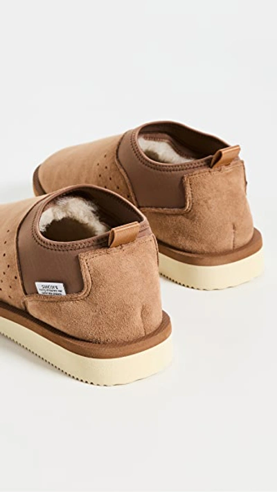 Shop Suicoke Ron-m2ab-mid Slippers In Brown