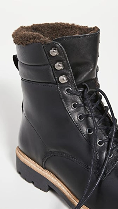 Shop Shoe The Bear Cube Lined Boots Black