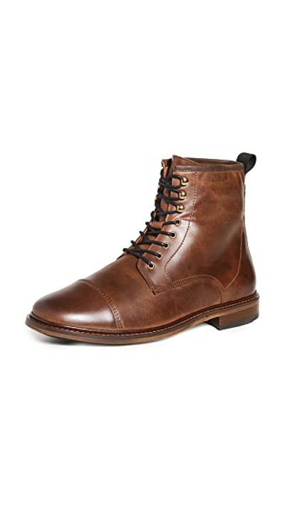 Shop Shoe The Bear Curtis Boots In Tan