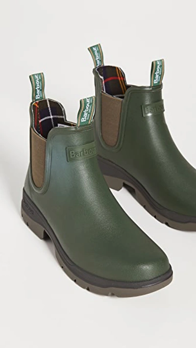 Barbour Fury Chelsea Rain Boot In Olive | ModeSens