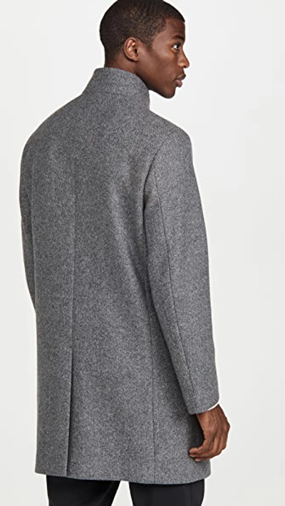 Shop Theory Belvin Twist Wool Overcoat In Pestle Multi